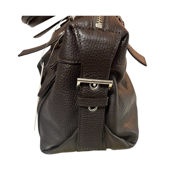 Gianni Bini Coffee Bean Pebble Leather Bag NWT - Picture 5 of 6